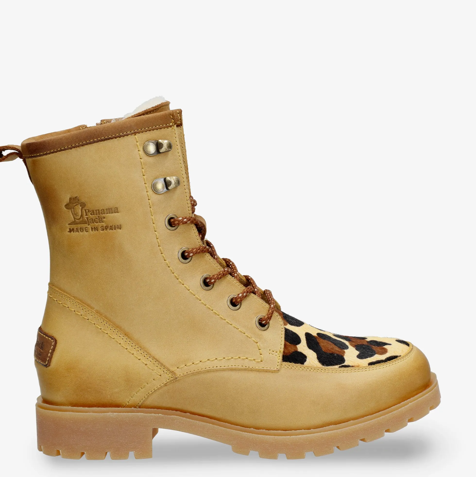 Altea Igloo Botas de piel con forro interior de pelo natural.