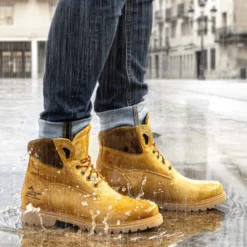 Amur Gtx Botín de piel con forro interior de Gore-Tex®.