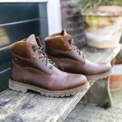 Amur Gtx Botín de piel con forro interior de Gore-Tex®.