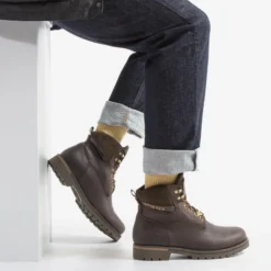Amur Gtx Urban Botín de piel con forro interior de Gore-Tex®.