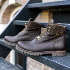 Amur Gtx Urban Botín de piel con forro interior de Gore-Tex®.