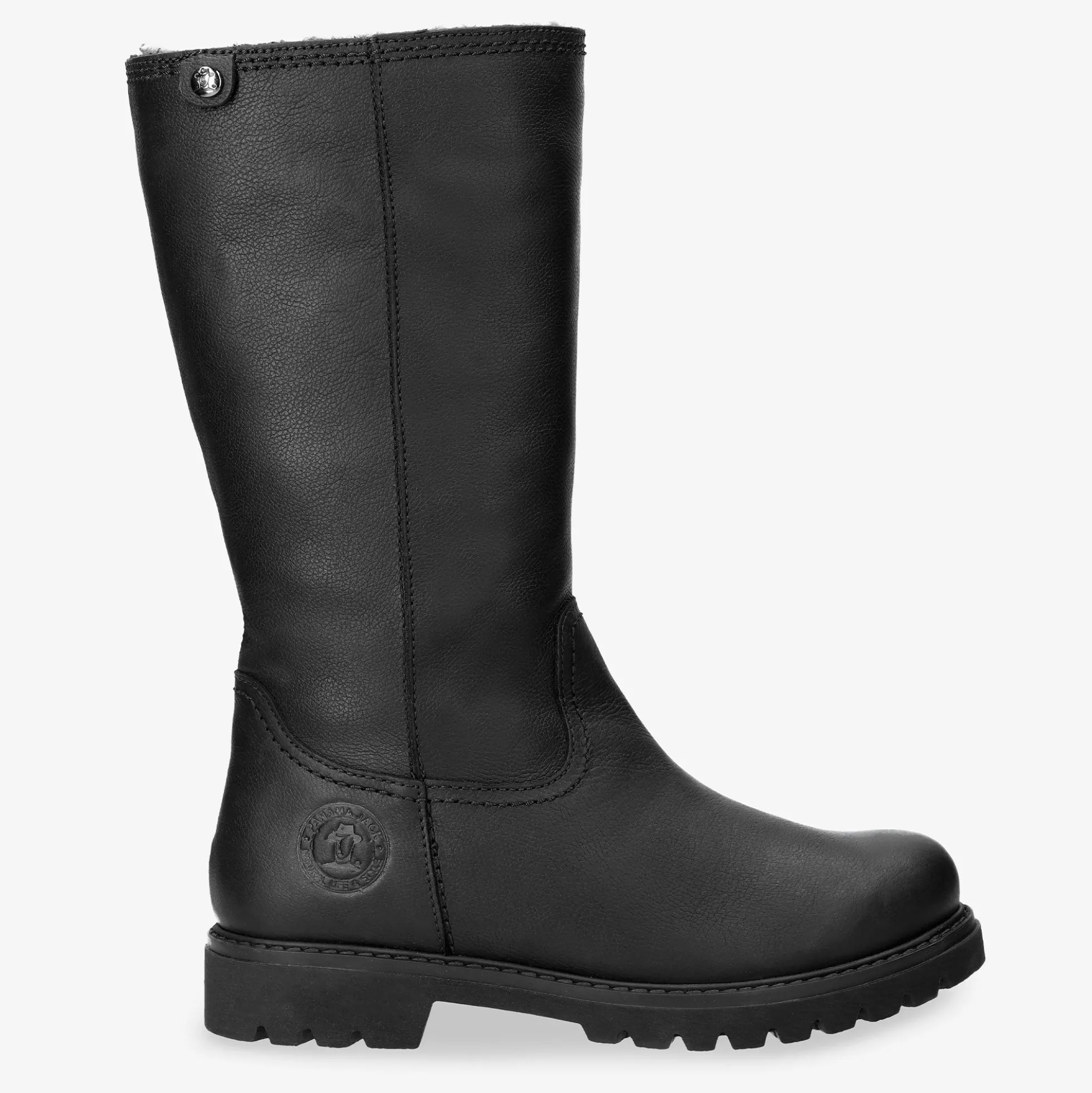 Bambina Botas de piel con forro interior de pelo.