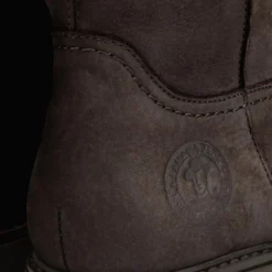 Bambina Igloo Botas de piel con forro interior de pelo natural.