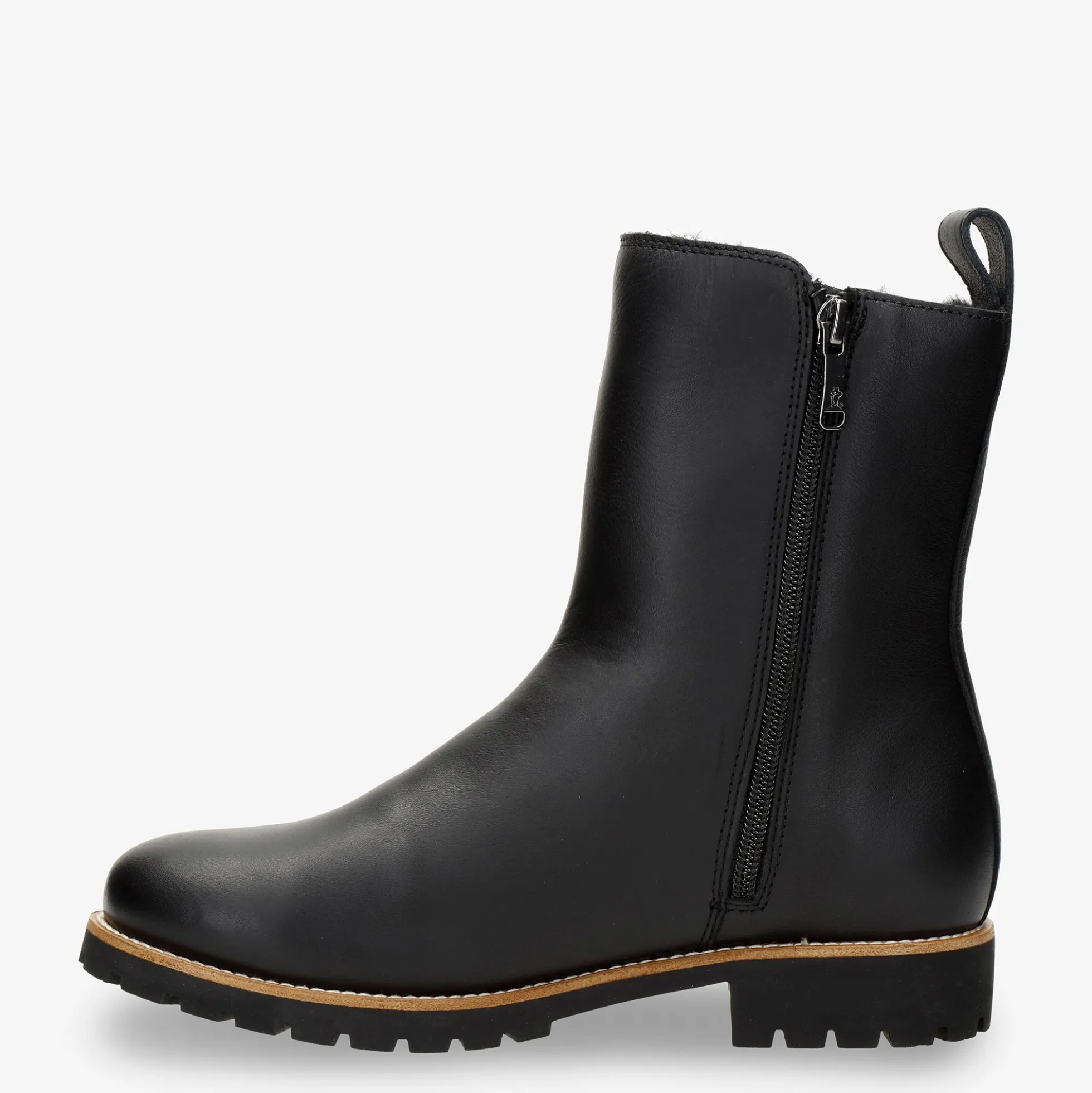 Beca Trav Botas de piel con forro interior de pelo.