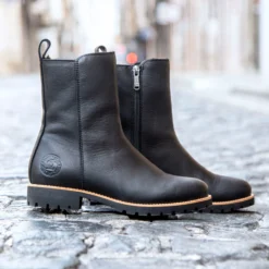 Beca Trav Botas de piel con forro interior de pelo.