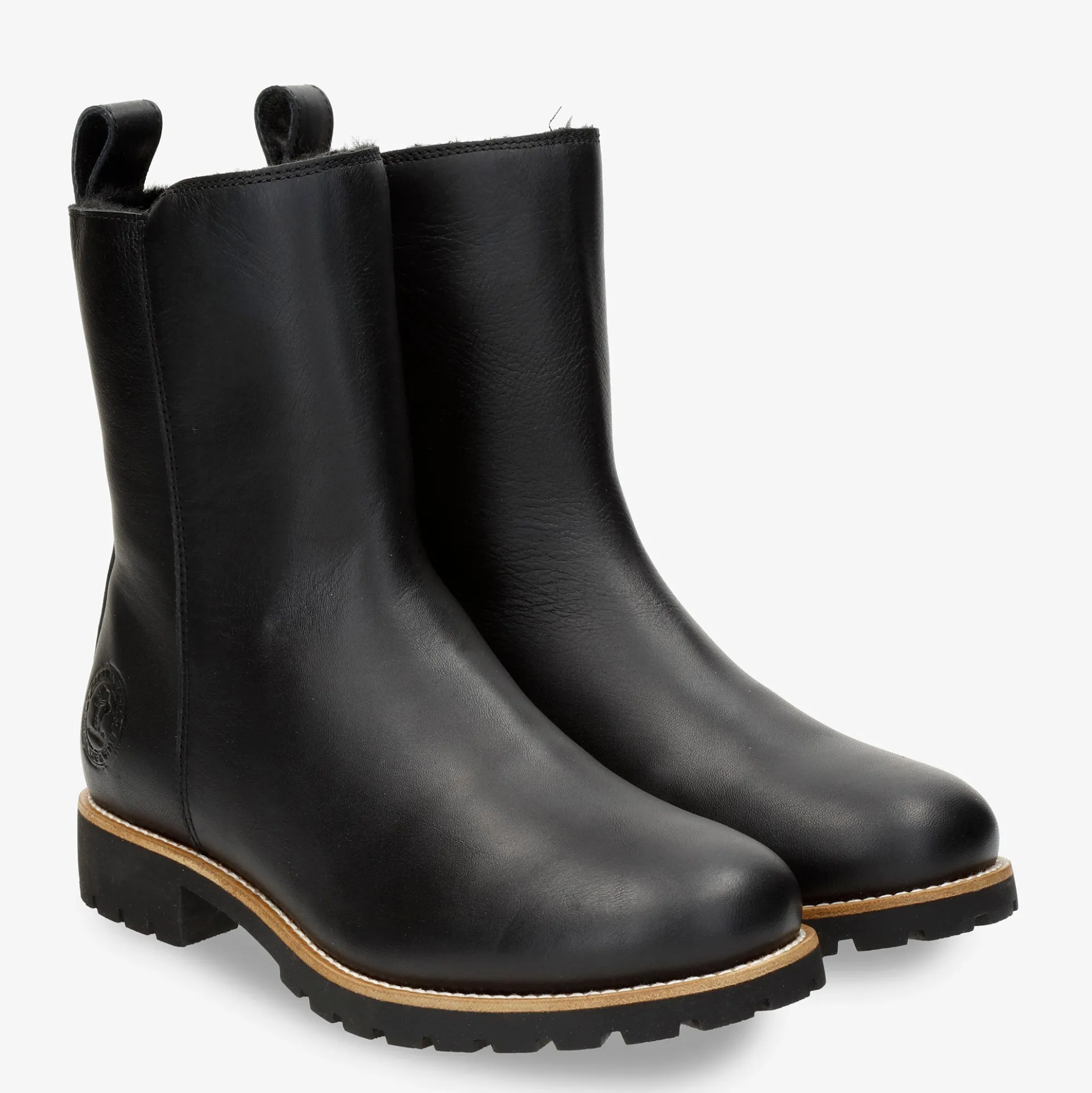 Beca Trav Botas de piel con forro interior de pelo.