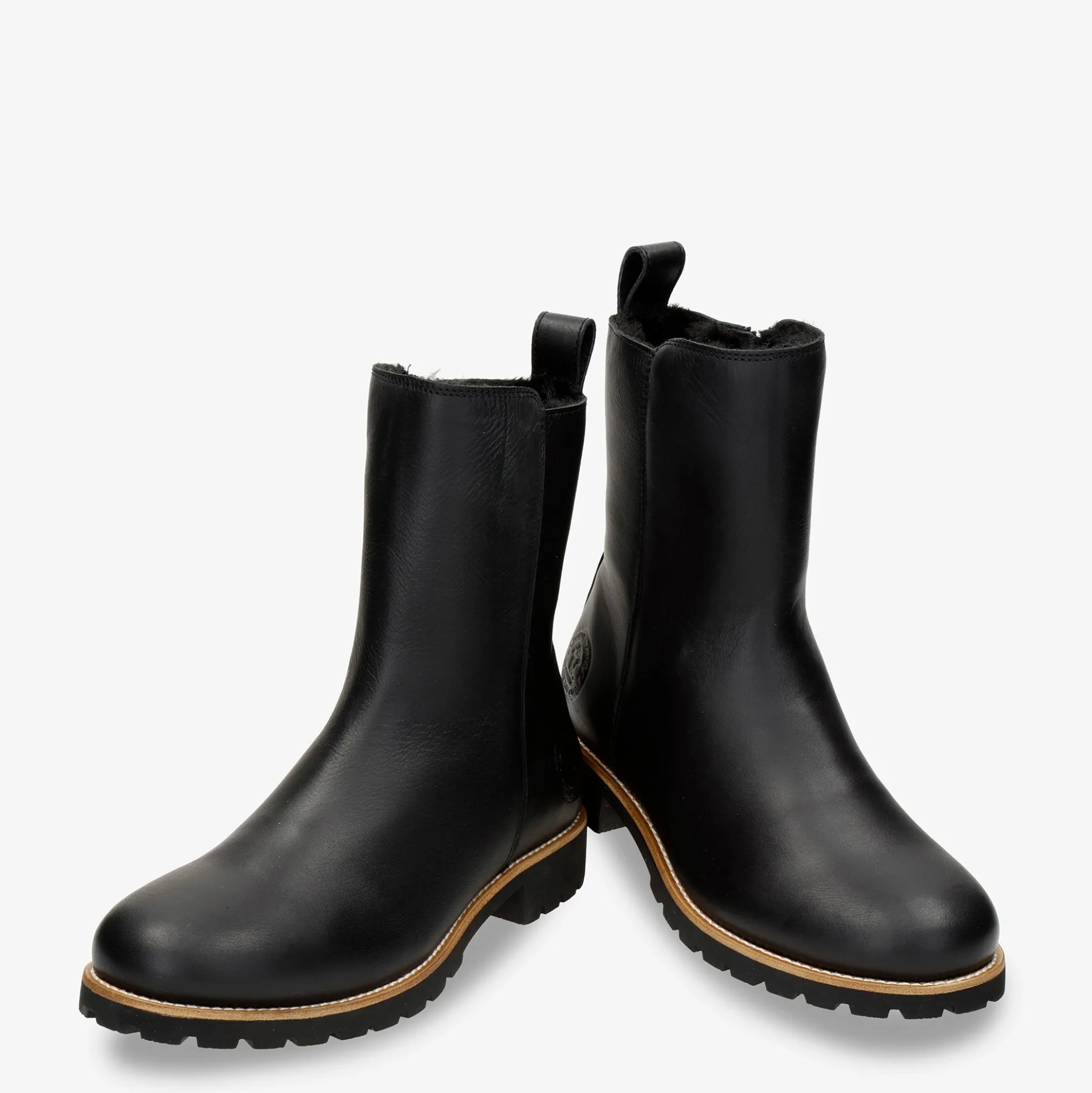 Beca Trav Botas de piel con forro interior de pelo.