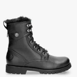 Benissa Botas de piel con forro interior de pelo.
