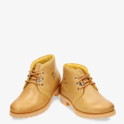 Bota Panama Botín de piel con forro interior de piel.