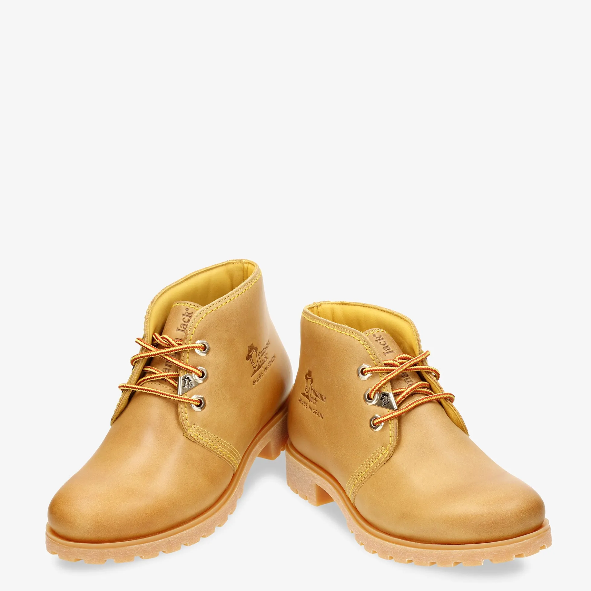 Bota Panama Botín de piel con forro interior de piel.