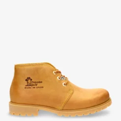 Bota Panama Botín de piel con forro interior de piel.