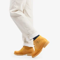 Bota Panama Botín de piel con forro interior de piel.