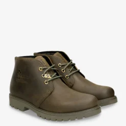 Bota Panama Botín de piel con forro interior de piel.