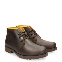 Bota Panama Botín de piel con forro interior de piel.
