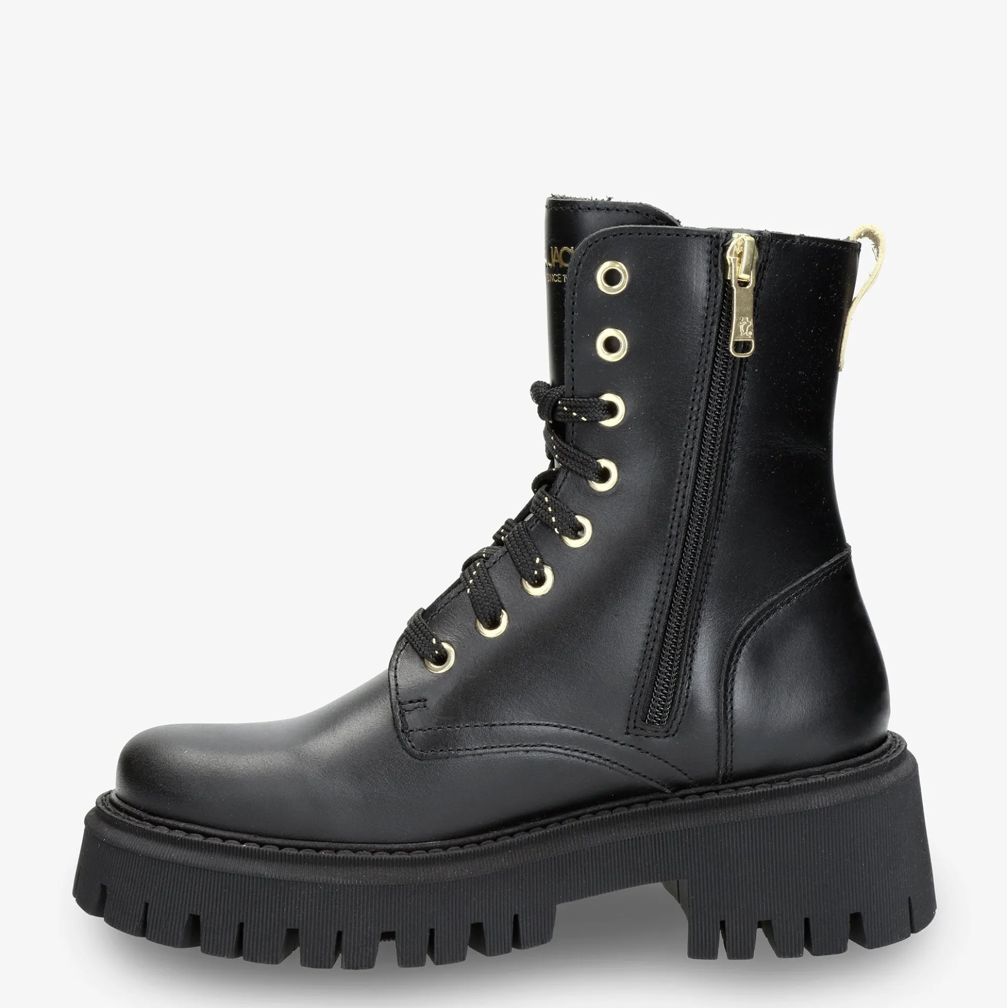 Carlyn Botas de piel con forro interior de coolmax.