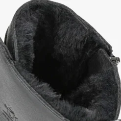 Carlyn Botas de piel con forro interior de pelo.