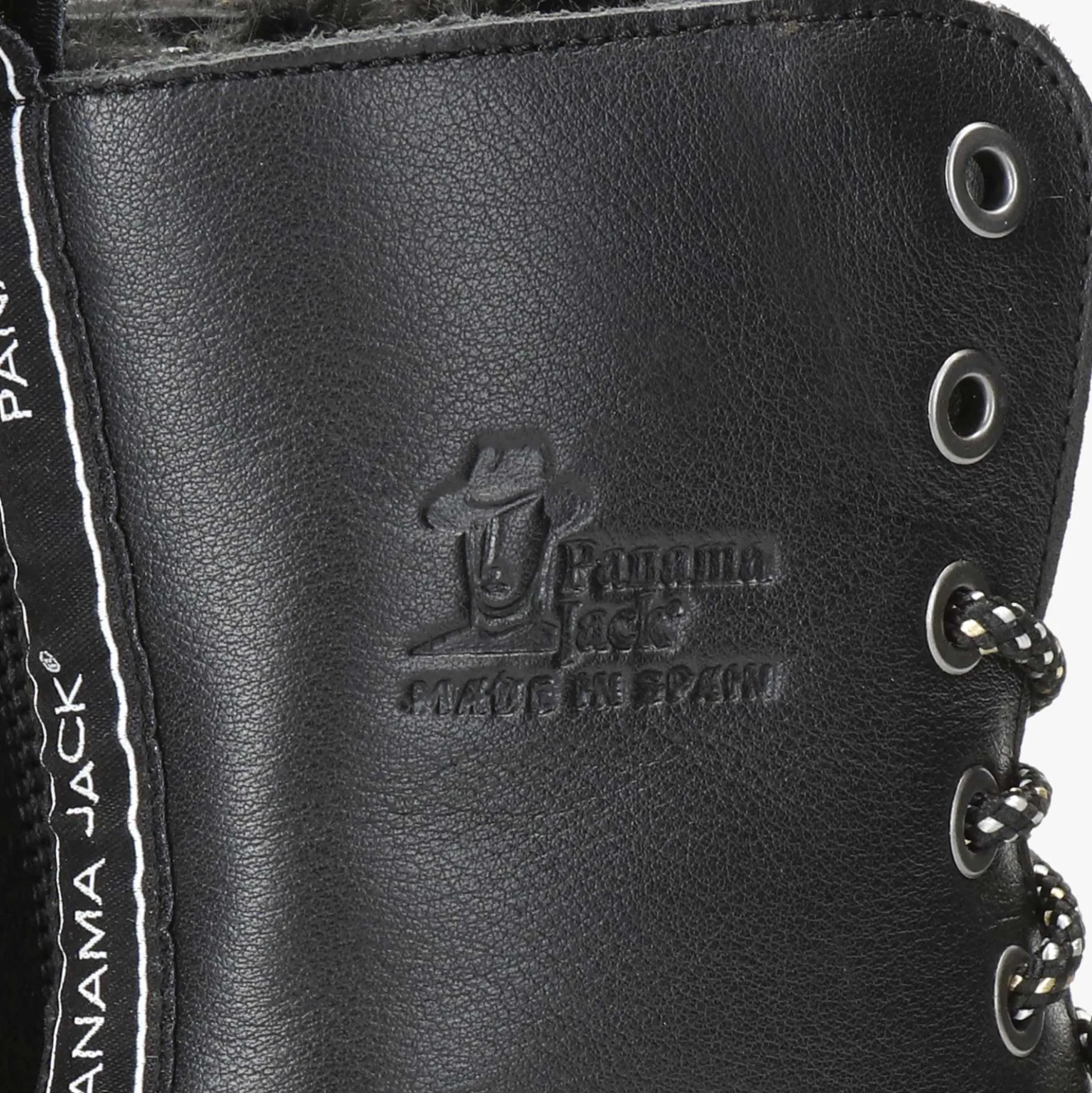 Carlyn Botas de piel con forro interior de pelo.