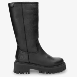 Charlotte Botas de piel con forro interior de pelo.