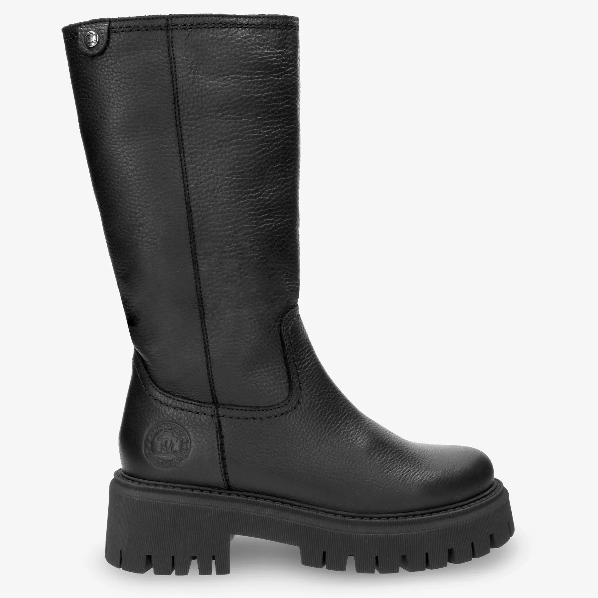 Charlotte Botas de piel con forro interior de pelo.