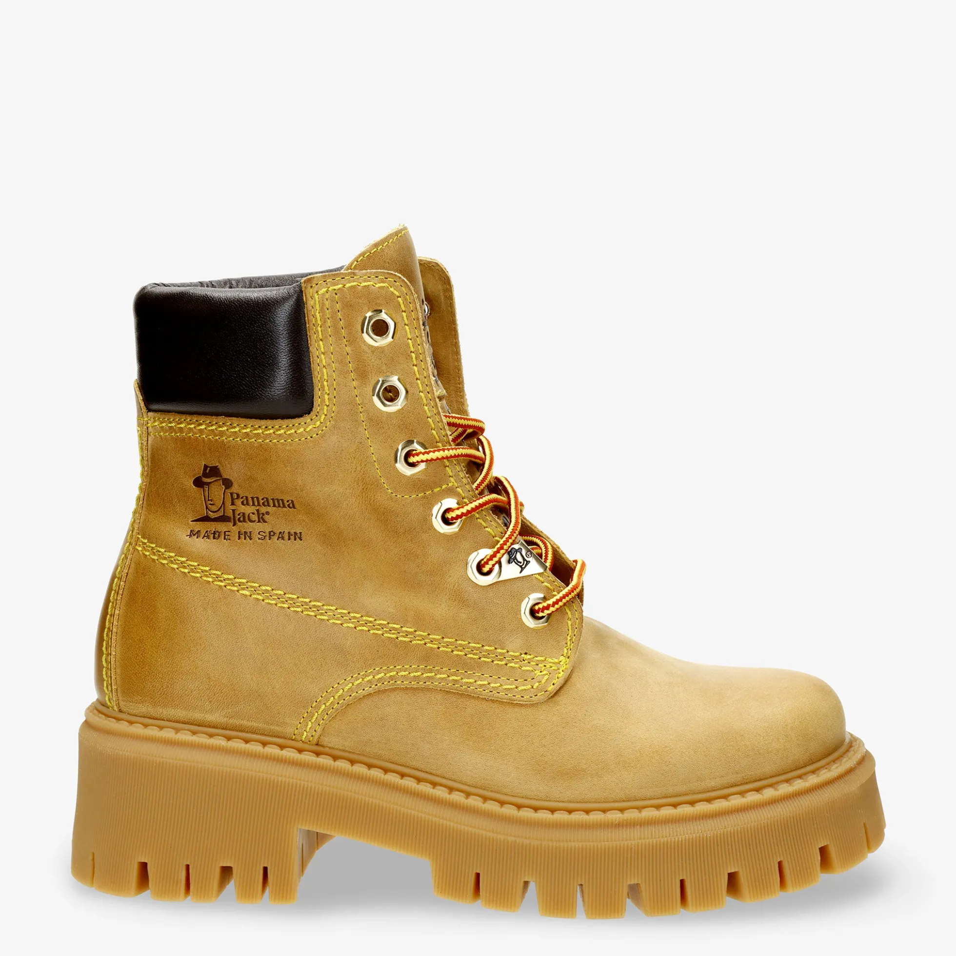 Cleo Botas de piel con forro interior de piel.