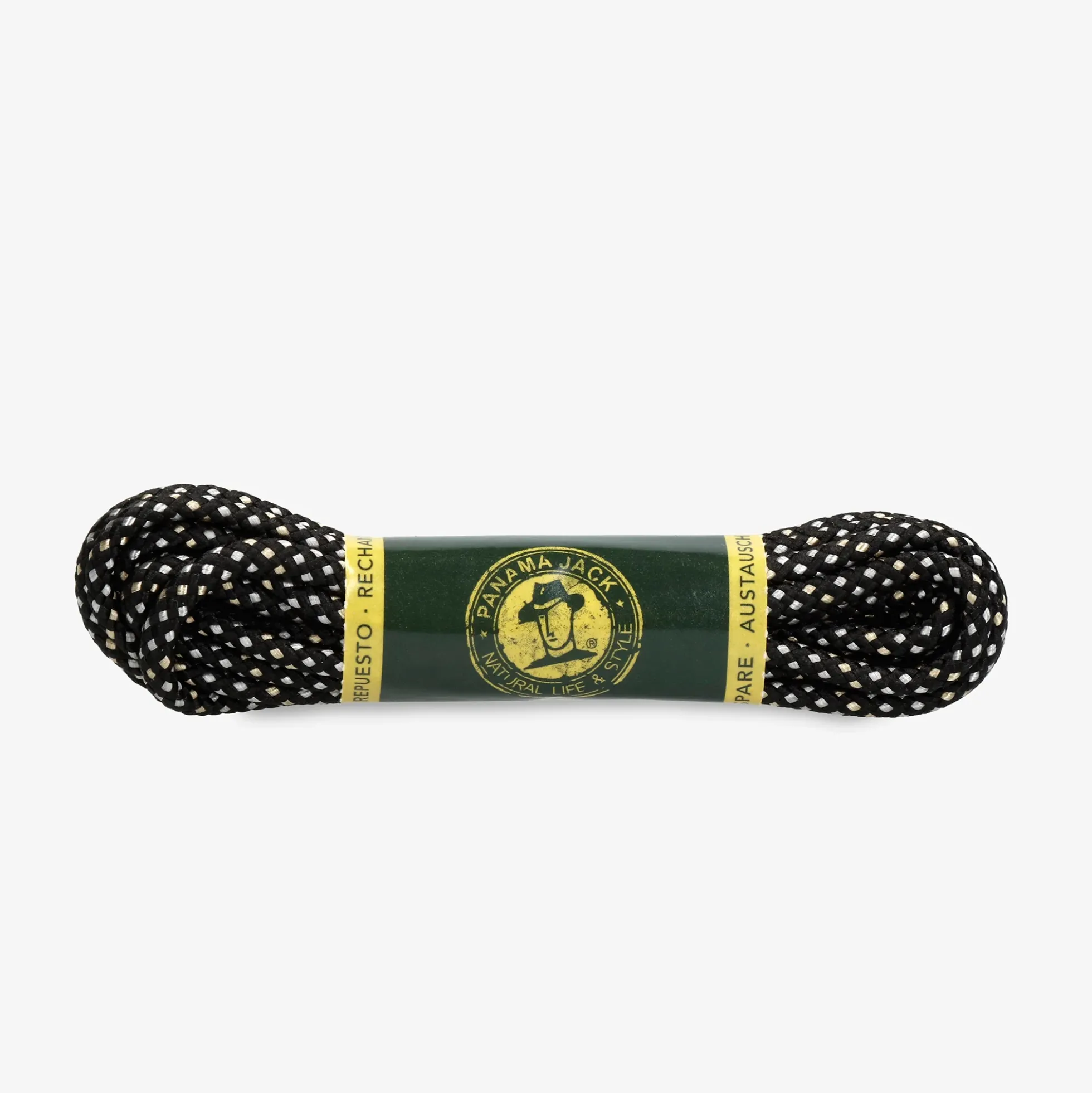 Cordones negro 165 Cm Cordones negros para botas de 7 ojales
