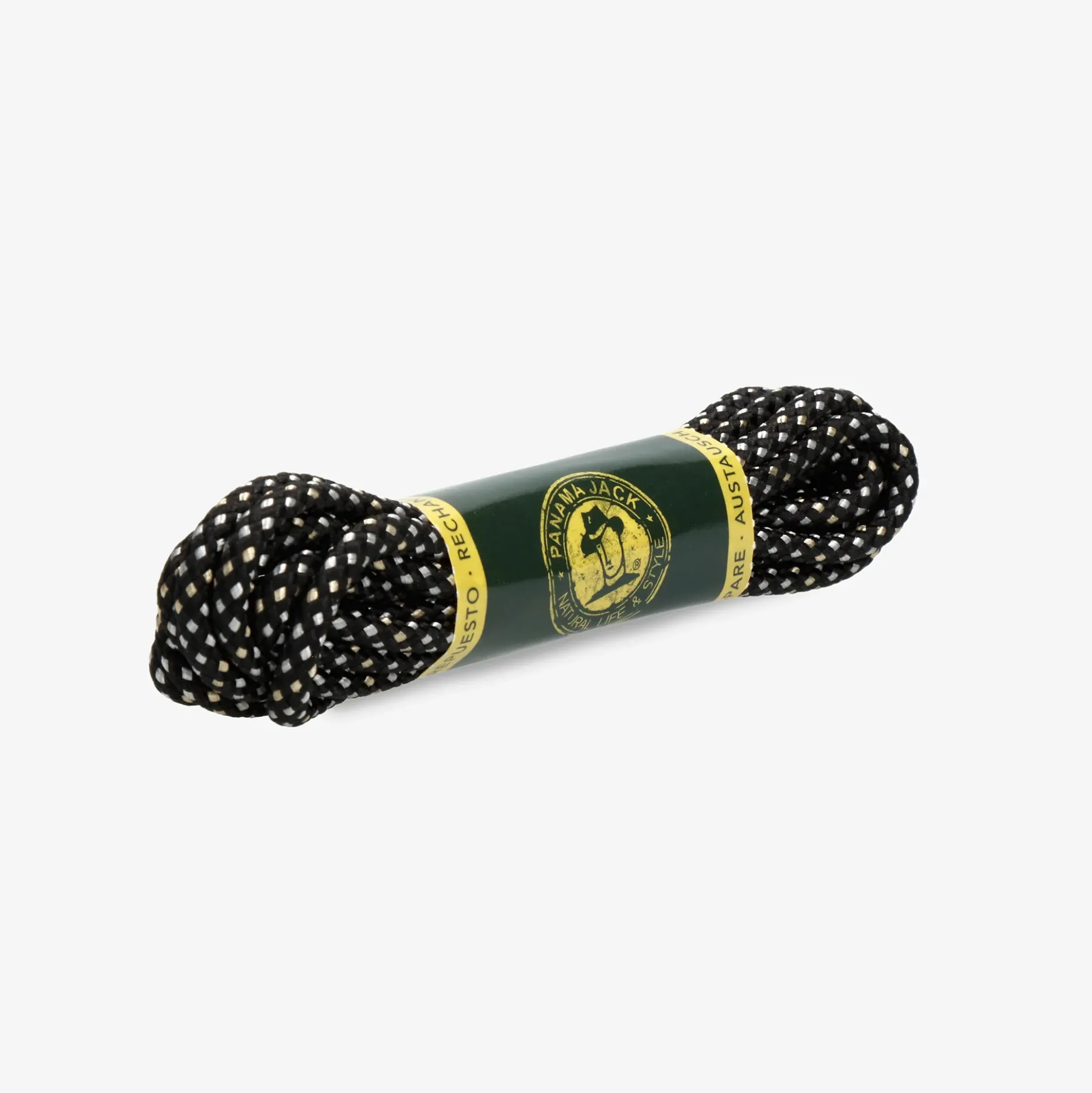 Cordones negro 165 Cm Cordones negros para botas de 7 ojales