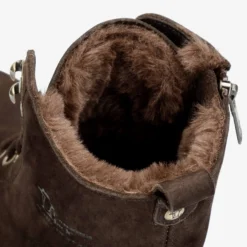 Farai Botas de piel con forro interior de pelo.