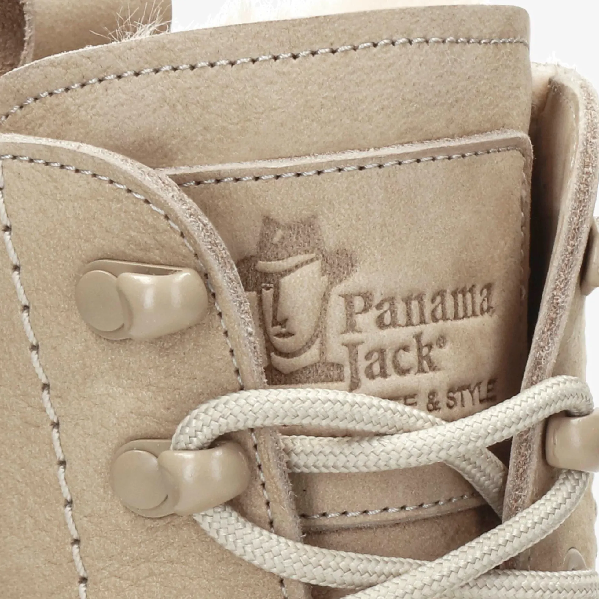 Farai Botas de piel con forro interior de pelo.
