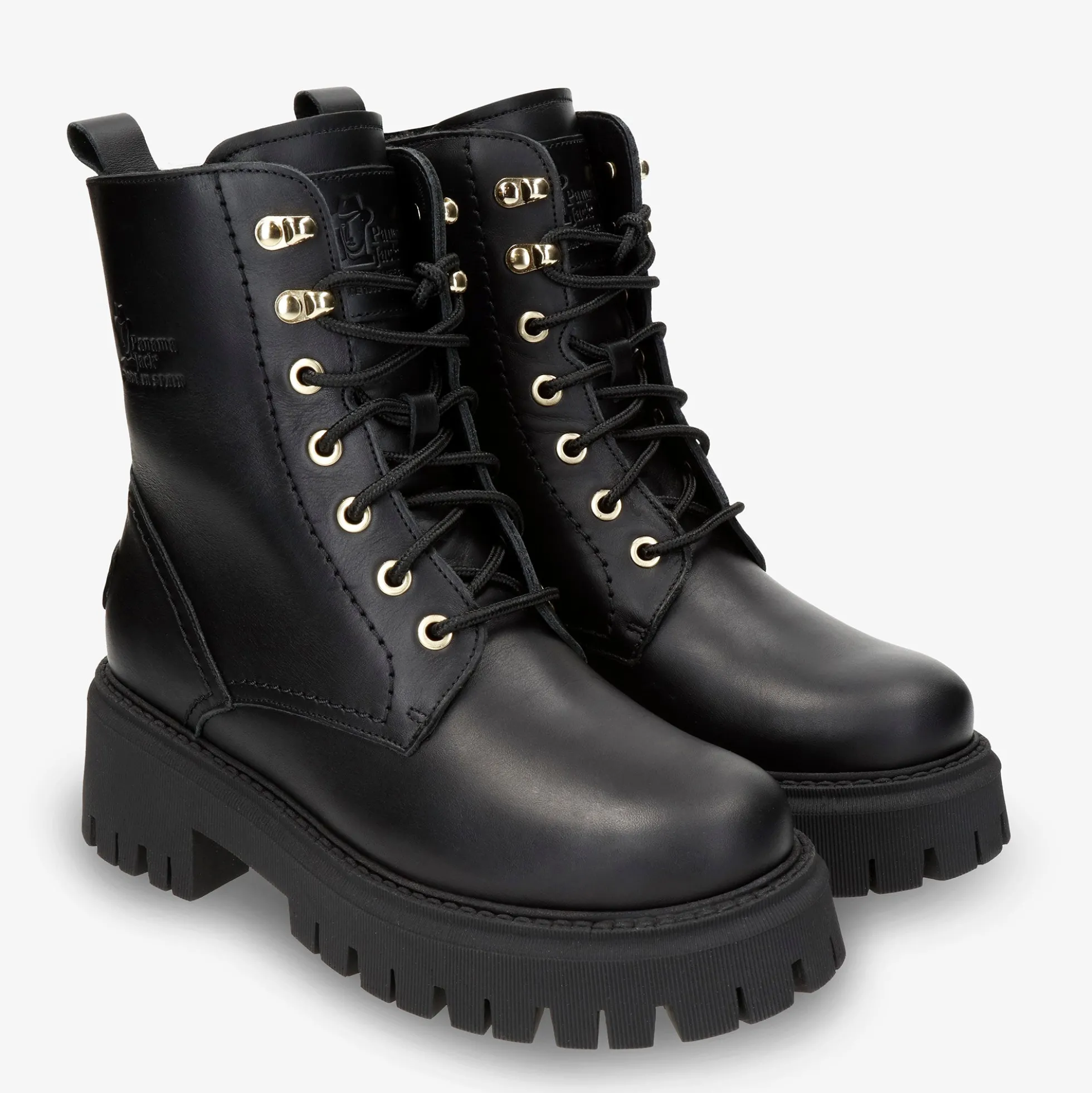 Farai Botas de piel con forro interior de pelo.
