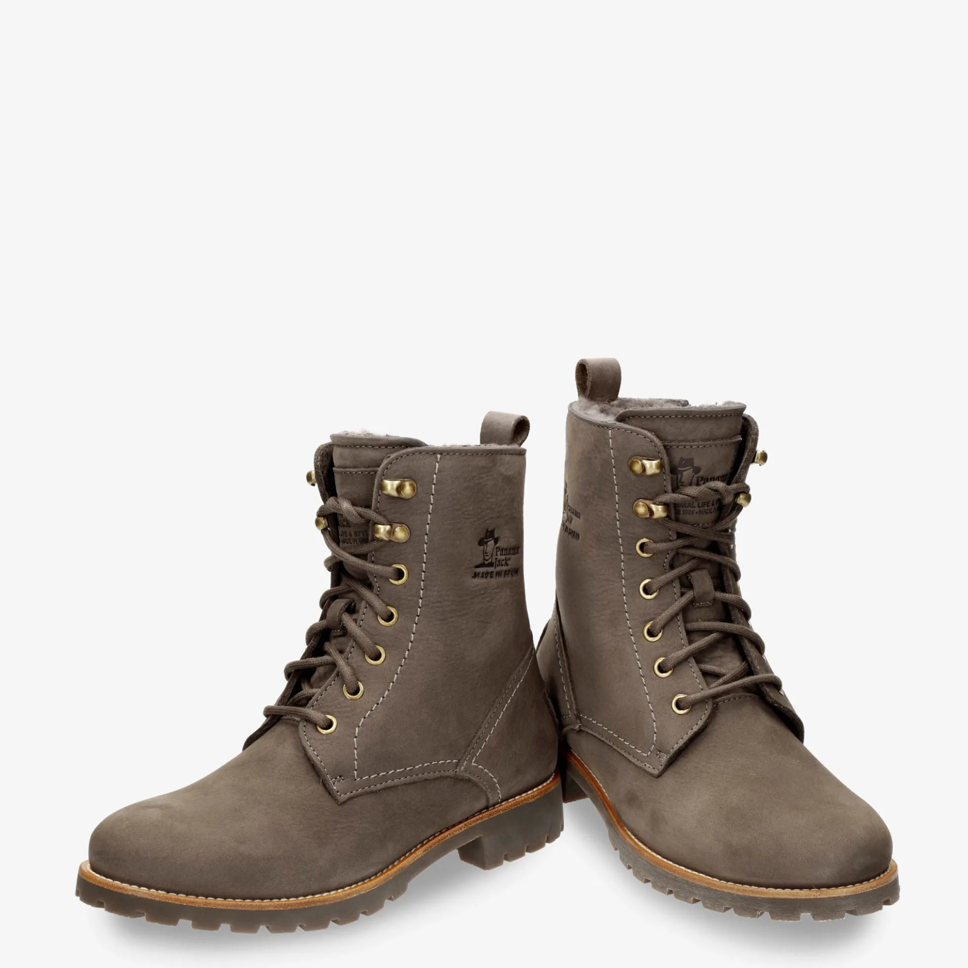 Fara Igloo Trav Botas de piel con forro interior de pelo natural.