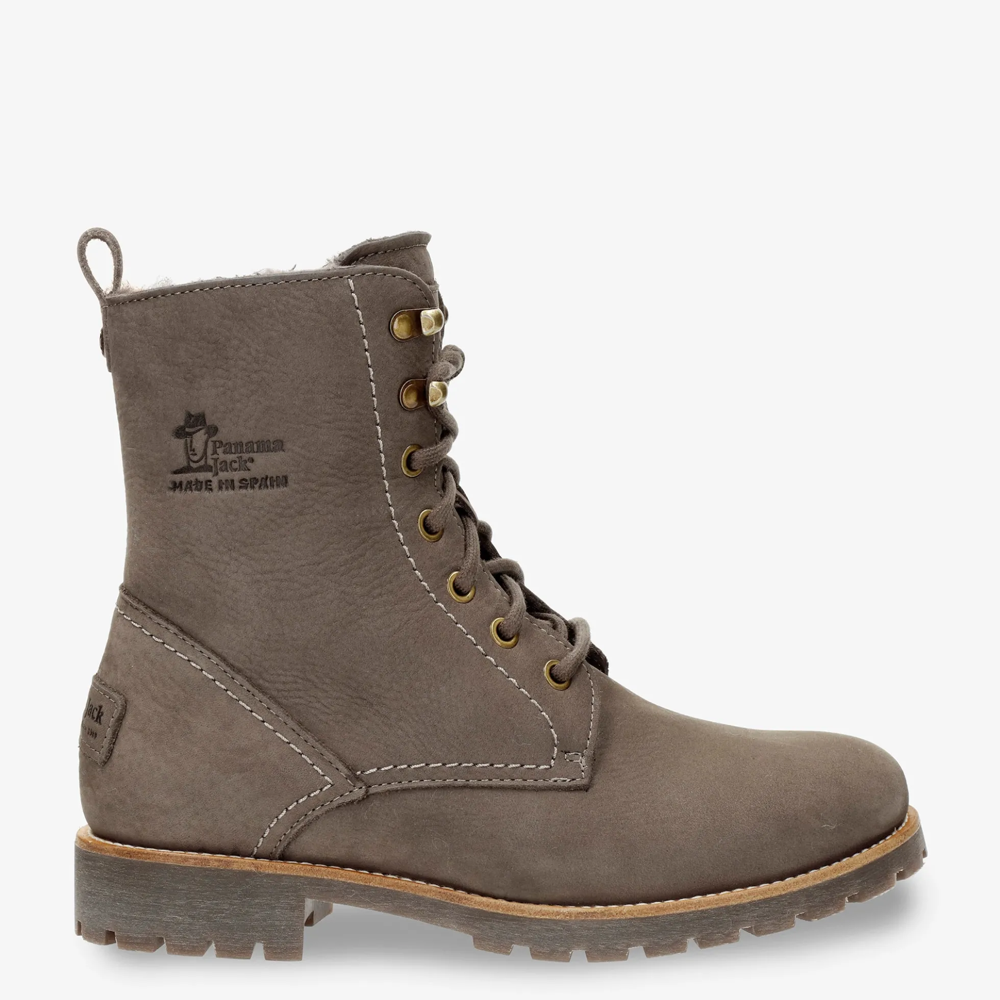 Fara Igloo Trav Botas de piel con forro interior de pelo natural.