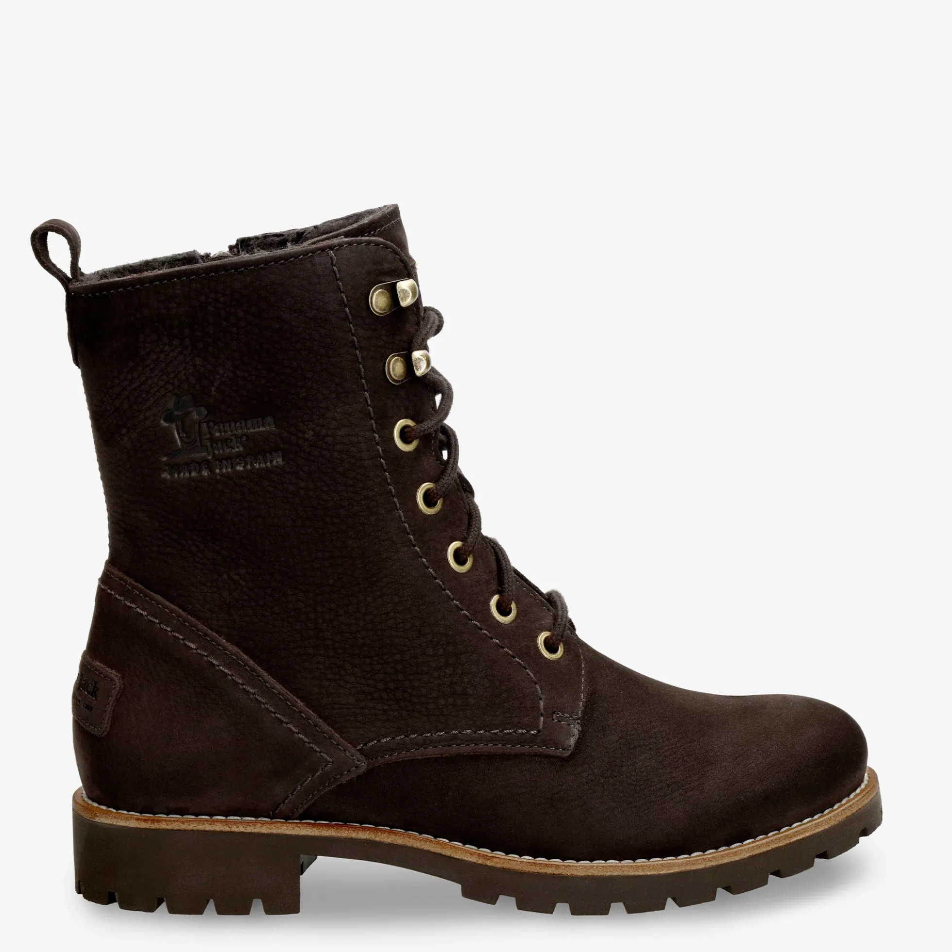 Fara Igloo Trav Botas de piel con forro interior de pelo natural.