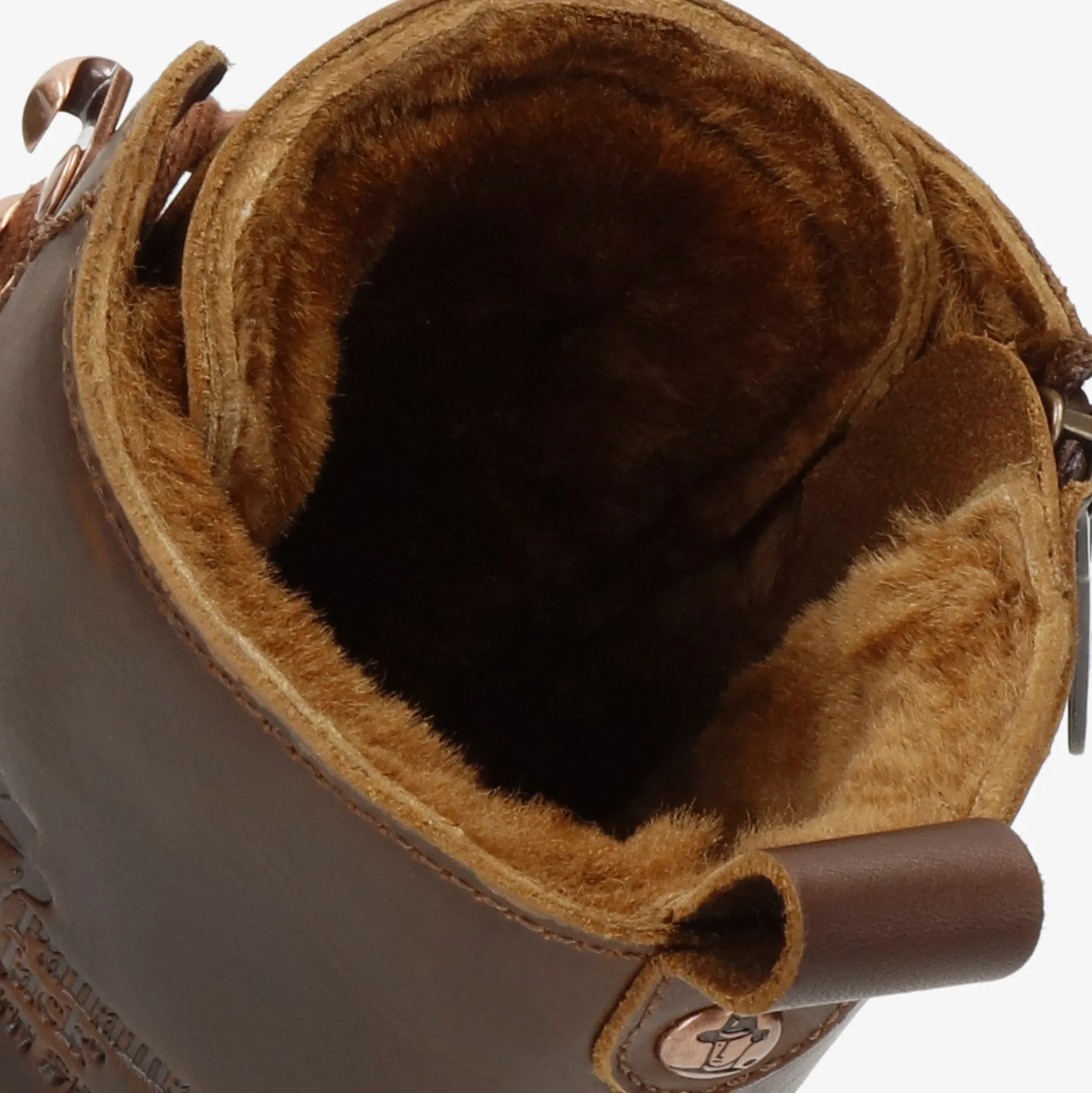 Fara Igloo Trav Botas de piel con forro interior de pelo natural.