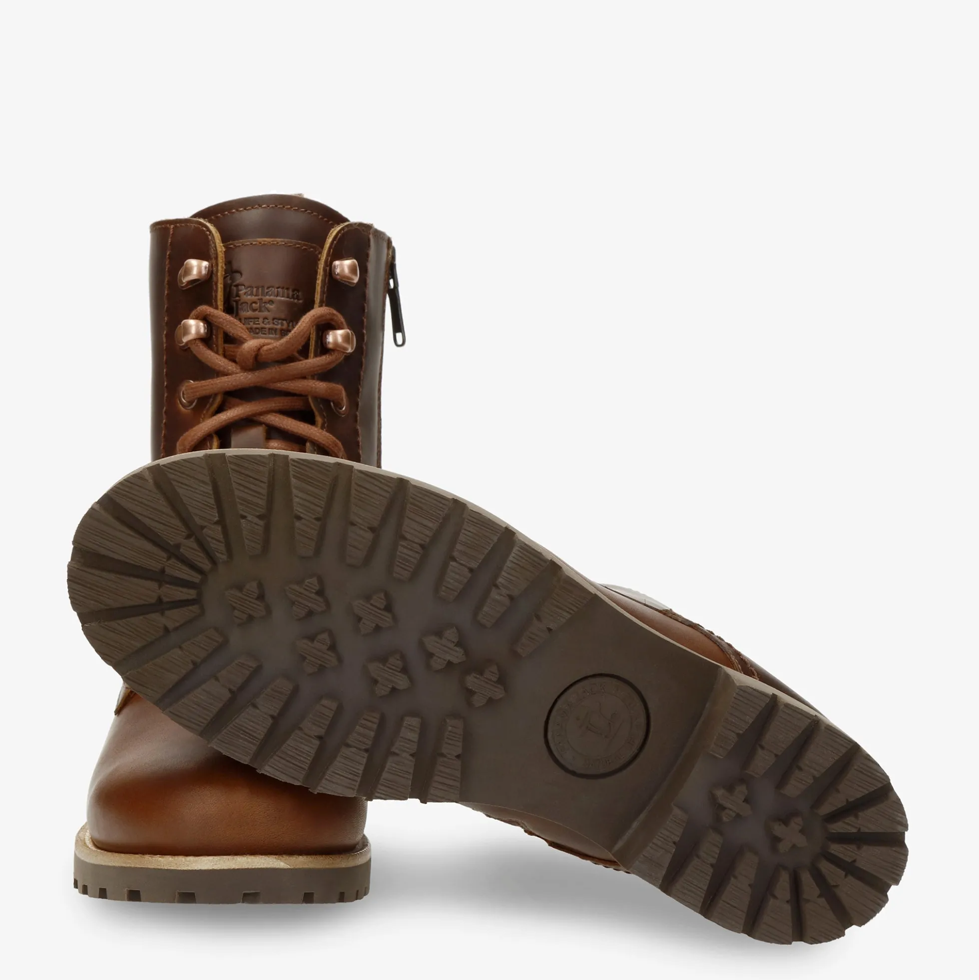 Fara Igloo Trav Botas de piel con forro interior de pelo natural.