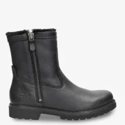 Faruk Igloo Botas de piel con forro interior de pelo natural.