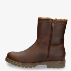 Faruk Igloo Botas de piel con forro interior de pelo natural.