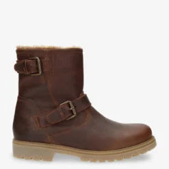 Faust Botas de piel con forro interior de pelo.
