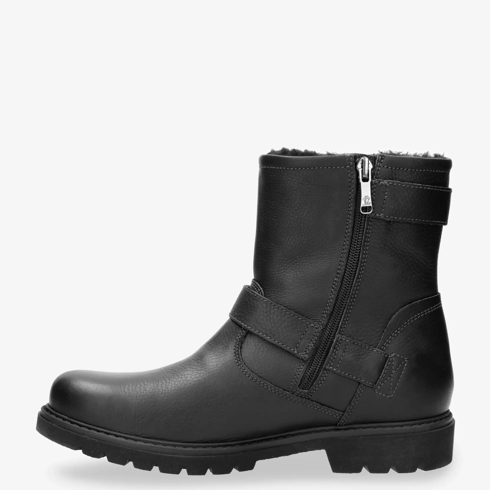 Faust Botas de piel con forro interior de pelo.