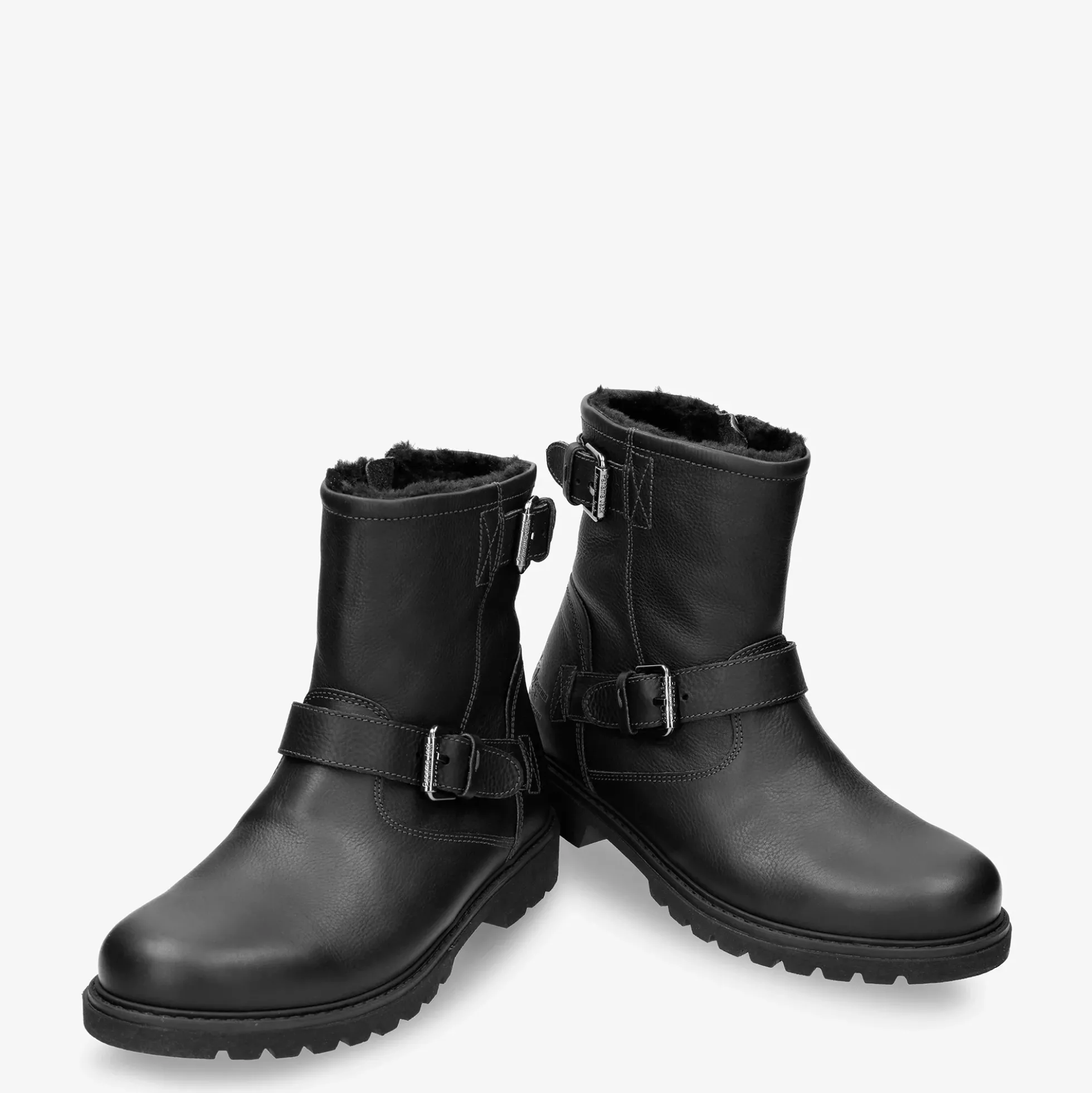 Faust Botas de piel con forro interior de pelo.