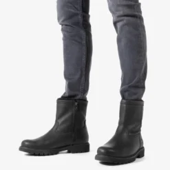 Fedro Botas de piel con forro interior de pelo.