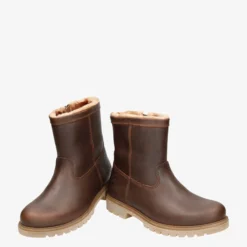 Fedro Botas de piel con forro interior de pelo.