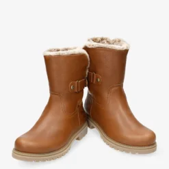 Felia Botas de piel con forro interior de pelo.