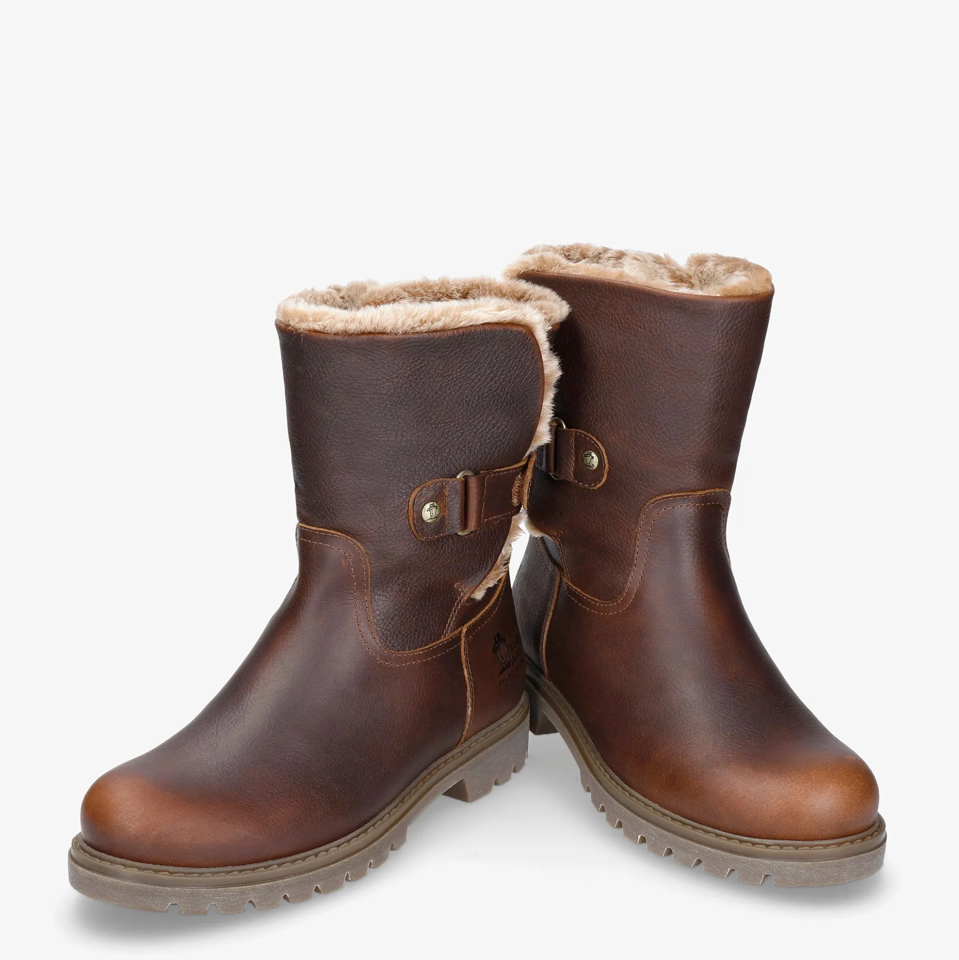 Felia Botas de piel con forro interior de pelo.