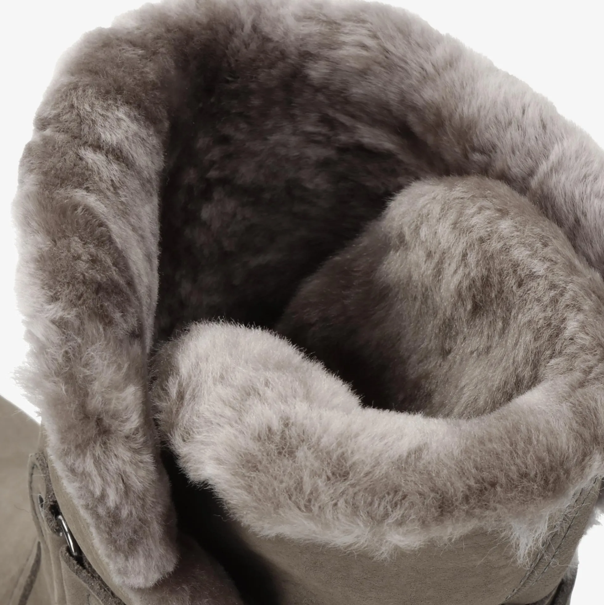 Felia Igloo Botas de piel con forro interior de pelo natural.