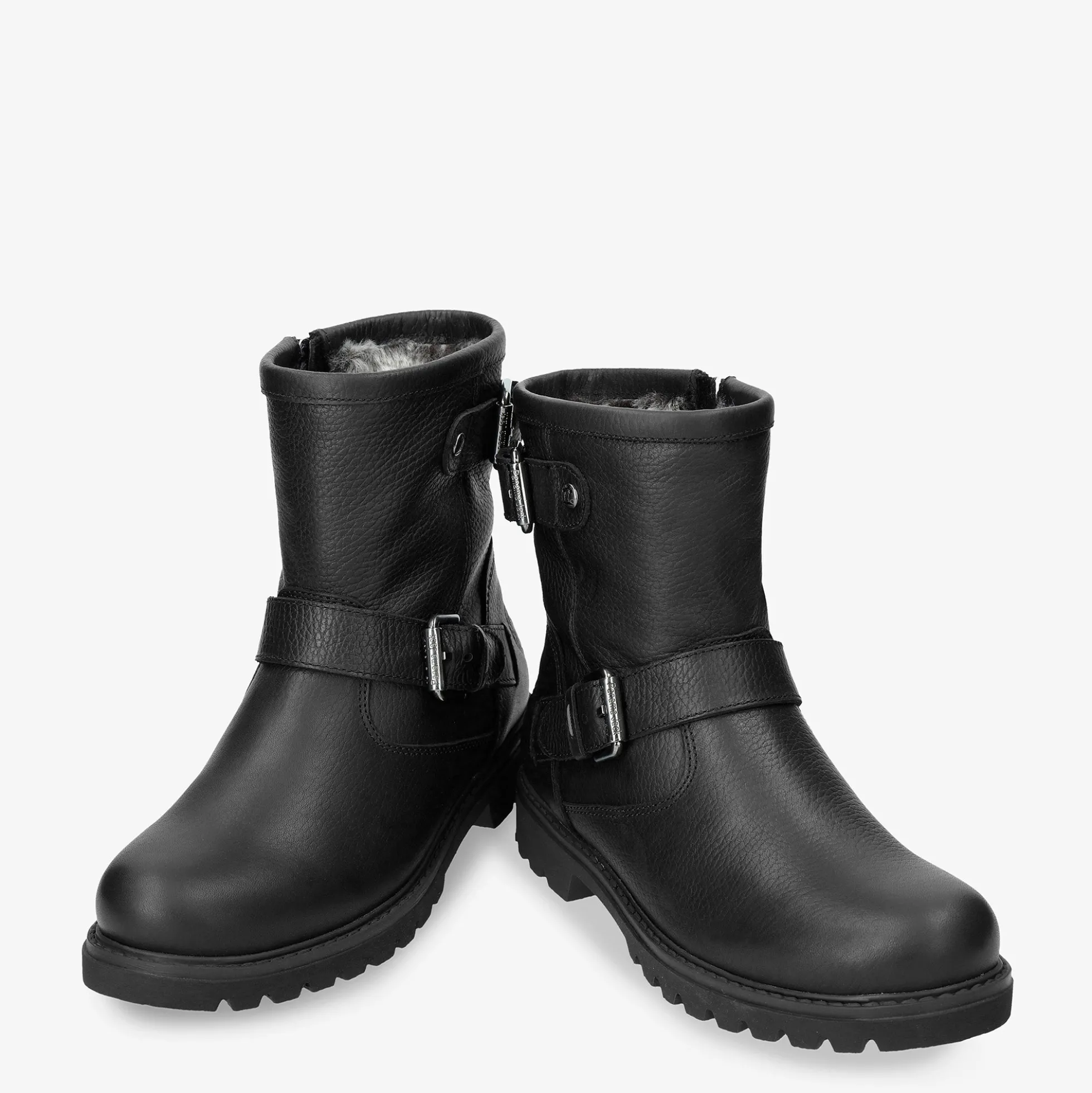 Felina Botas de piel con forro interior de pelo.