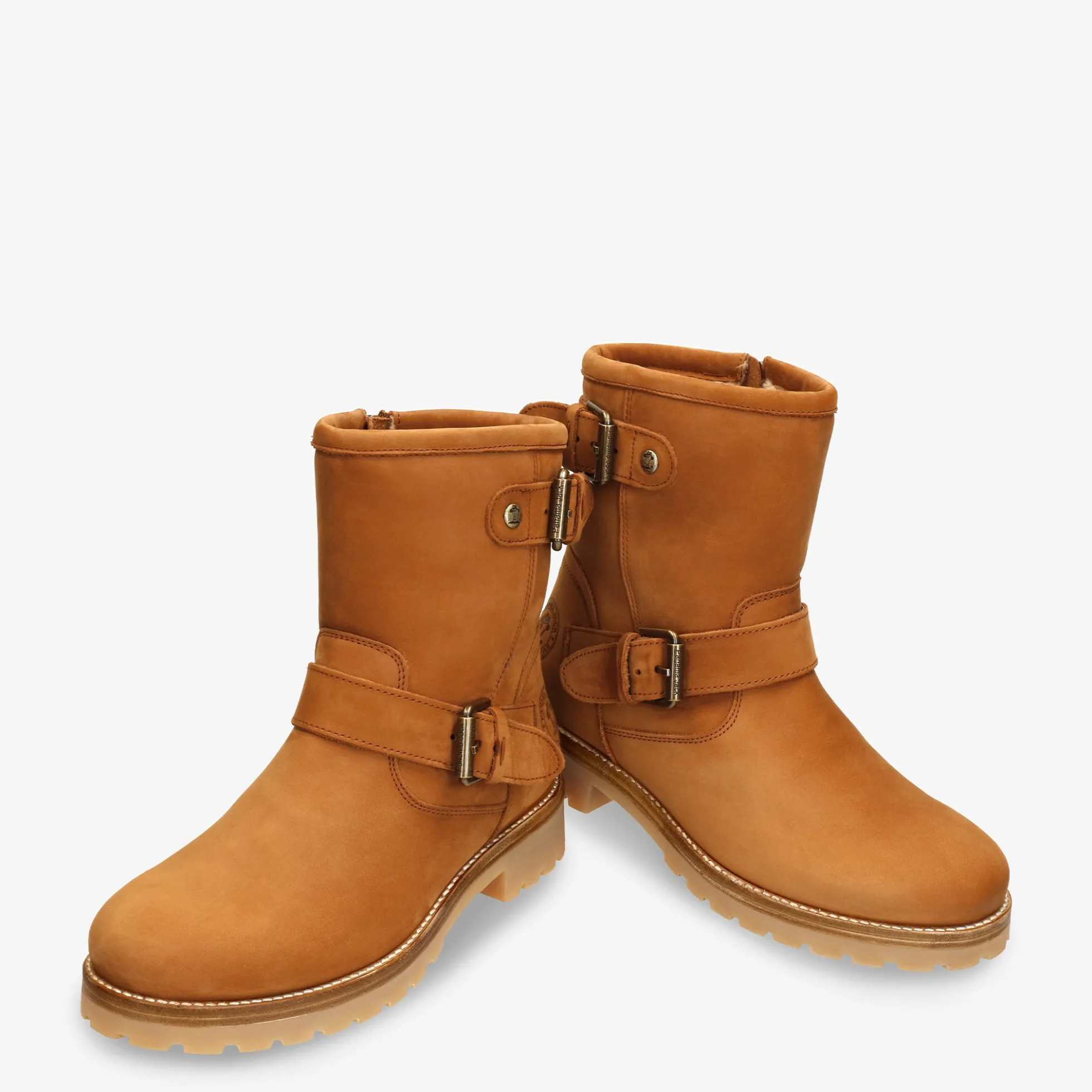 Felina Botas de piel con forro interior de pelo.