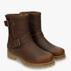 Felina Igloo Botas de piel con forro interior de pelo natural.