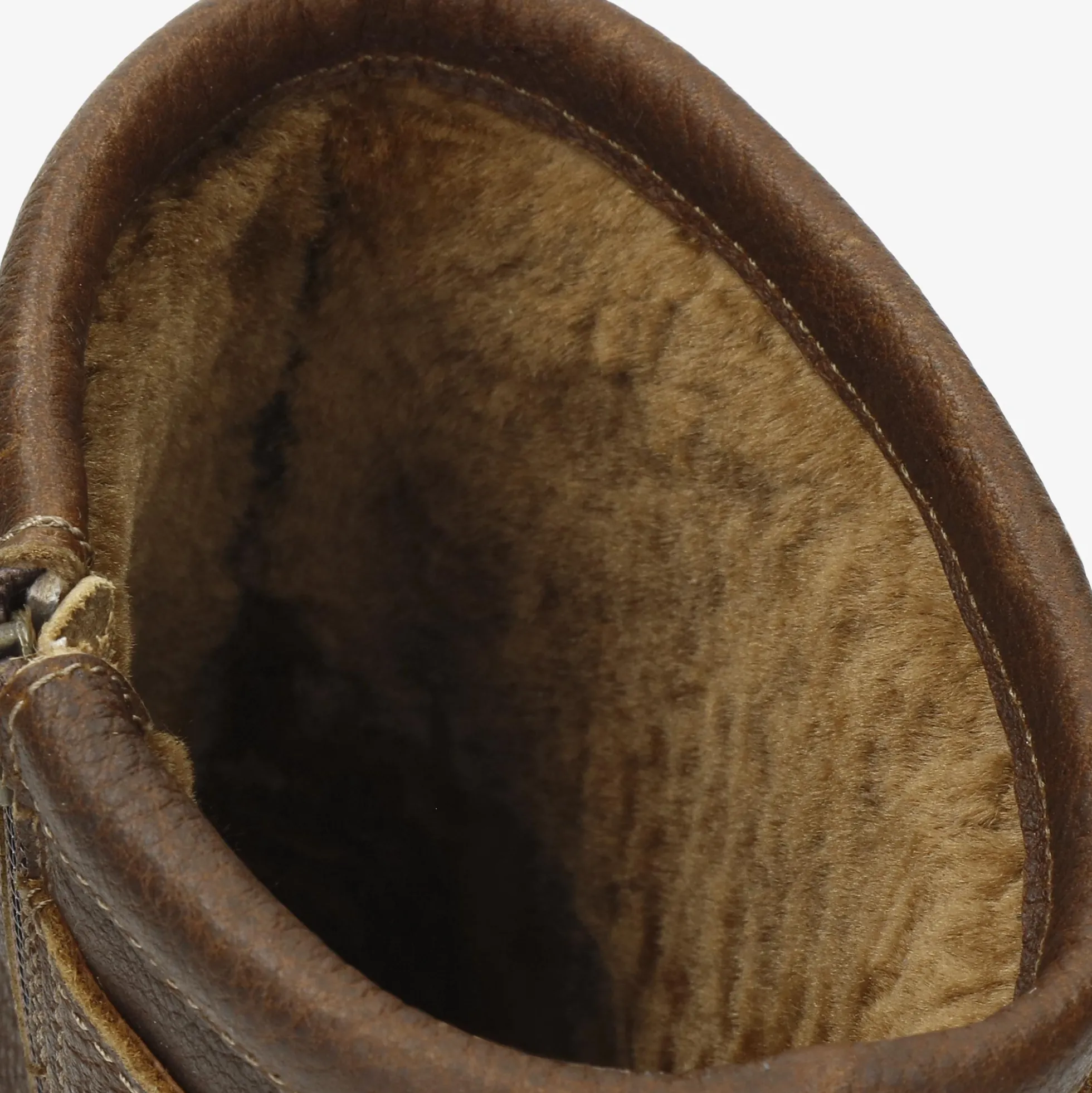 Felina Igloo Botas de piel con forro interior de pelo natural.
