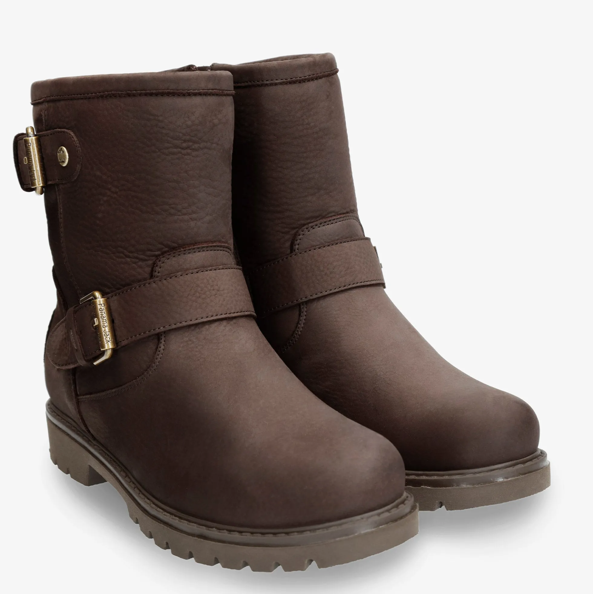 Felina Igloo Botas de piel con forro interior de pelo natural.