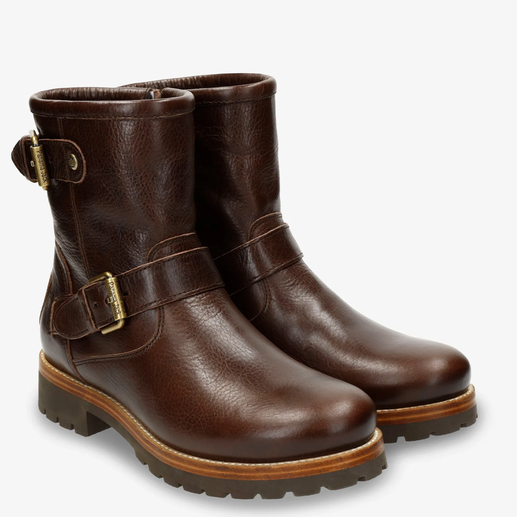 Felina Igloo Botas de piel con forro interior de pelo natural.